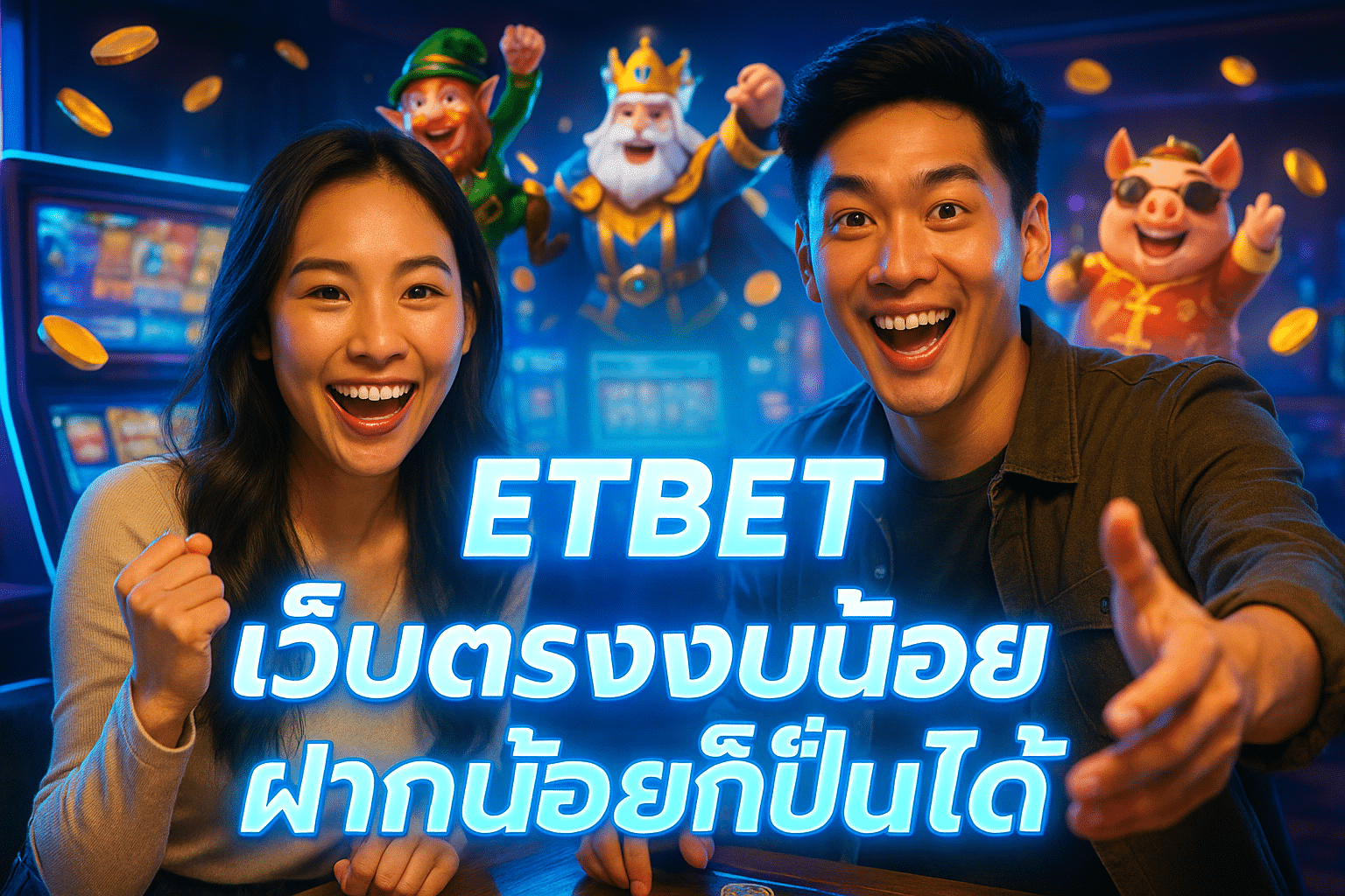 ETBET เว็บตรงงบน้อย ฝากน้อยก็ปั่นได้