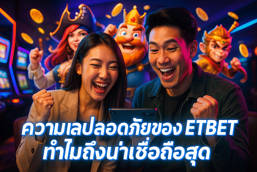 ความปลอดภัยของ ETBET ทำไมถึงน่าเชื่อถือสุด